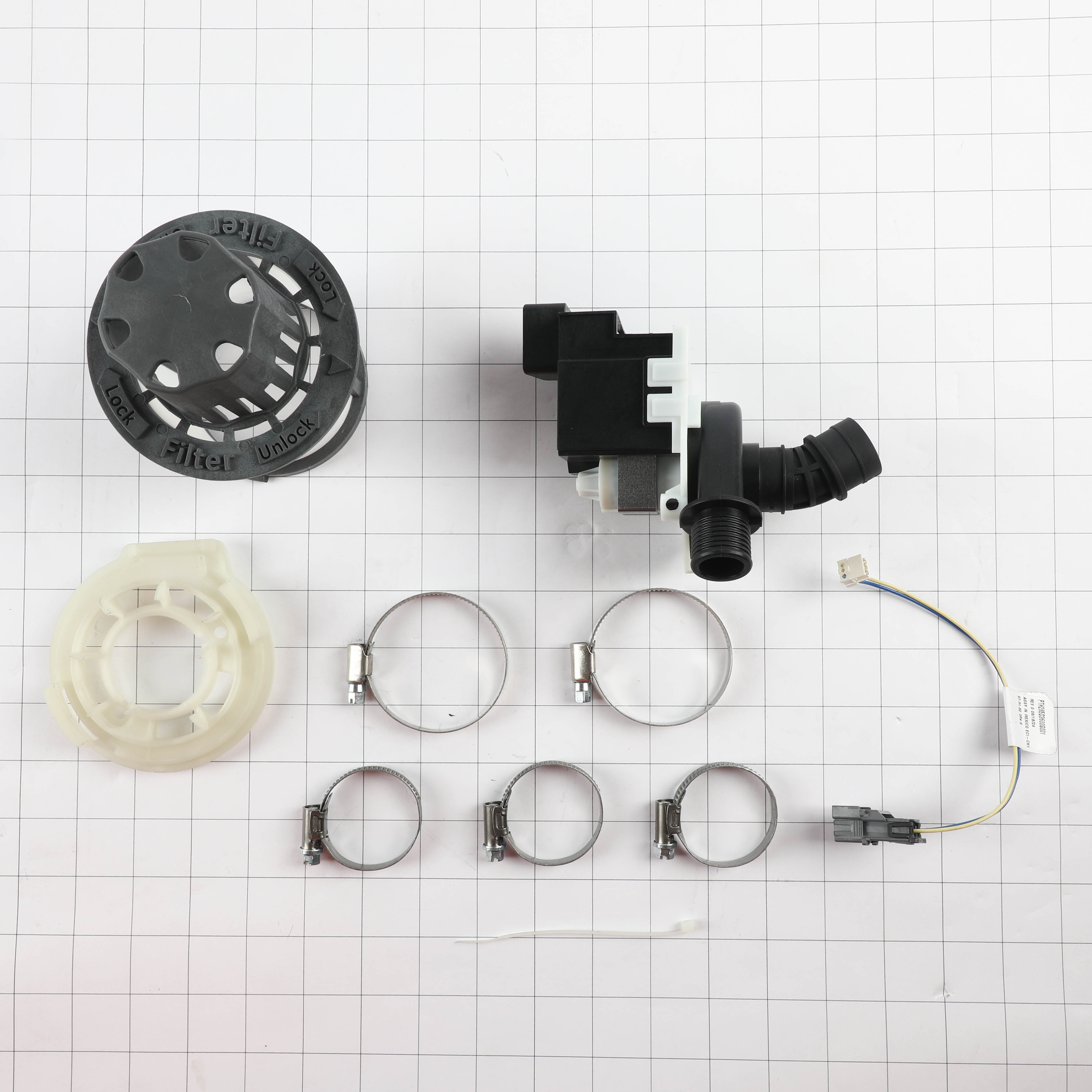SINGLE SPEED DRAIN PUMP KIT